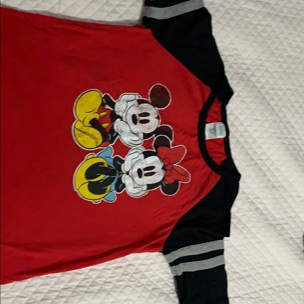 red disney tee